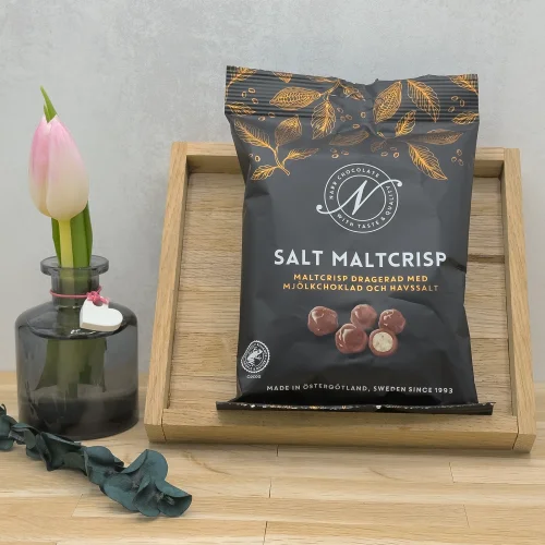 Narr Chocolate – Malzcrisp, Milchschokolade/Meersalz