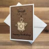 Geschenkkarte „Toast – Happy Birthday“