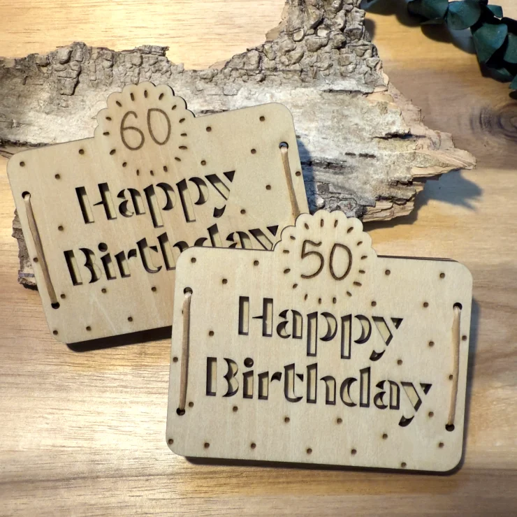 Geldverpackung „Happy Birthday“ – individualisierbar