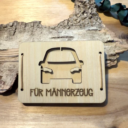 Geldverpackung „Für Männerzeug“