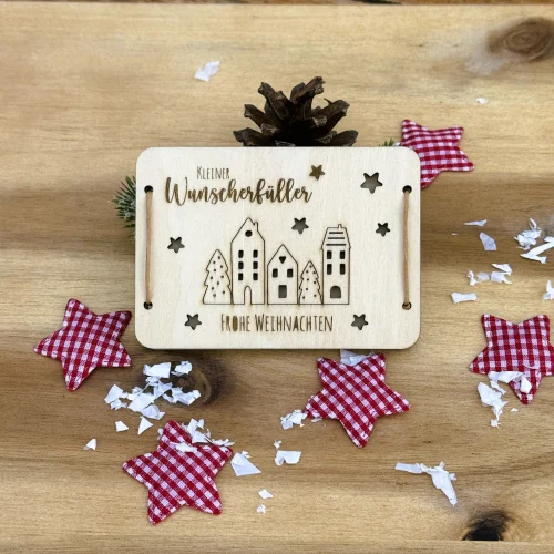 Geldverpackung „Wunscherfüller Häuschen“