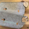 Filztasche „Dackel“ (klein) – Überraschung