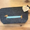 Filztasche „Dackel“ (klein) – Überraschung