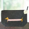 Filztasche „Dackel“ (groß)