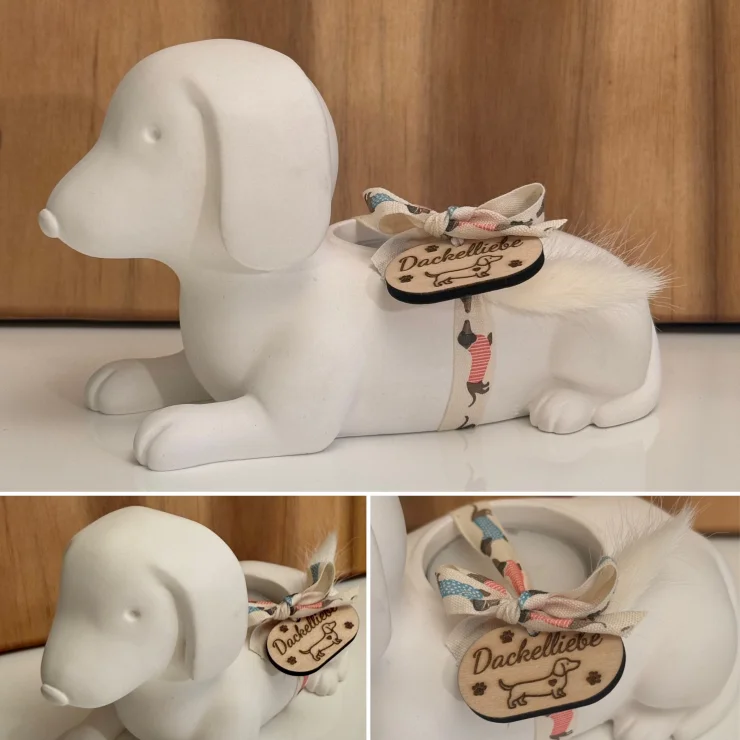 Teelichthalter "Dackel"