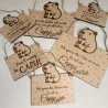 Dekoschild „Capybara"