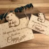 Dekoschild „Capybara"