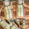 Geschenkset „Kerzen – Frühling Schneeglöckchen“