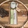 Geschenkset „Kerzen – Frühling Schneeglöckchen“