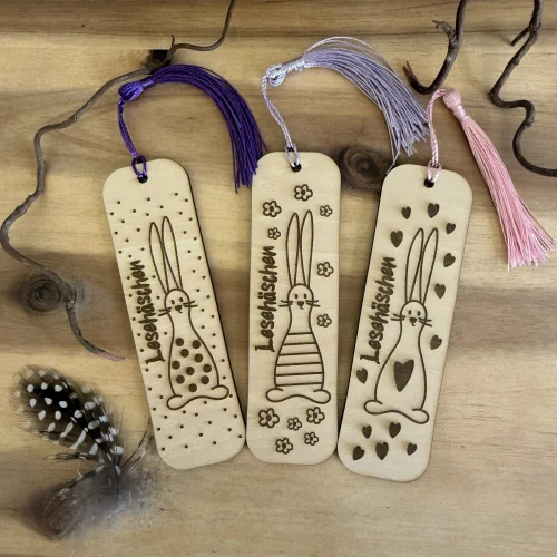 Lesezeichen „Lesehäschen“