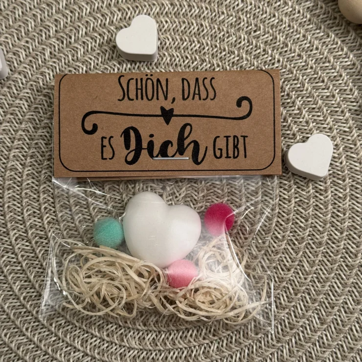 Mitbringsel „Schön, dass es Dich gibt“