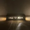 Lichtbox „Du & Ich“