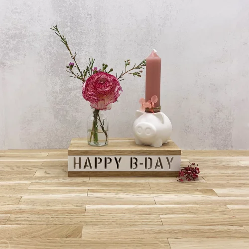 Lichtbox „Happy B-Day“